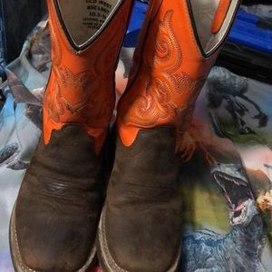 Old west boy boots